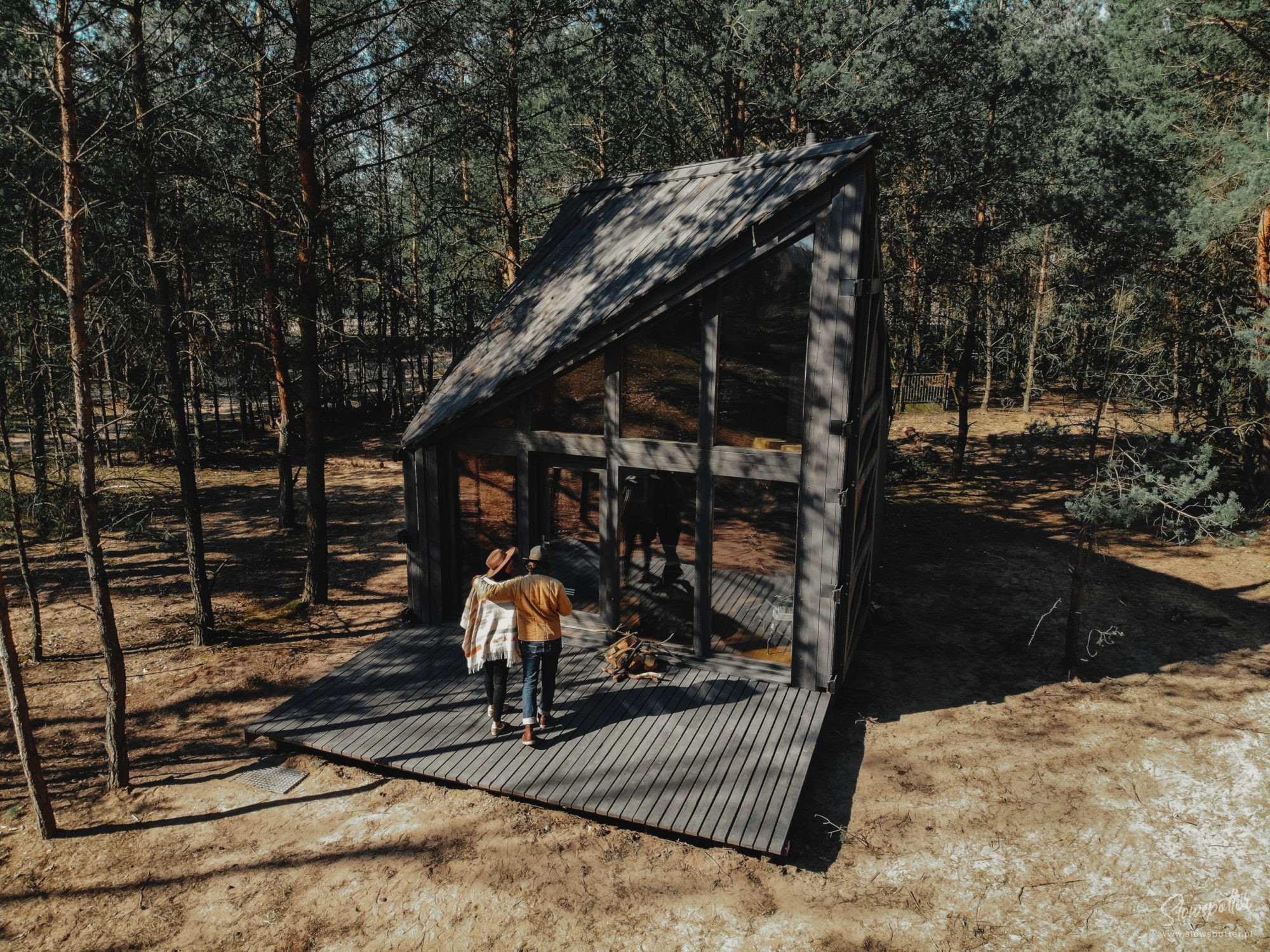 Klimatyczny domek w lesie pod Warszawą