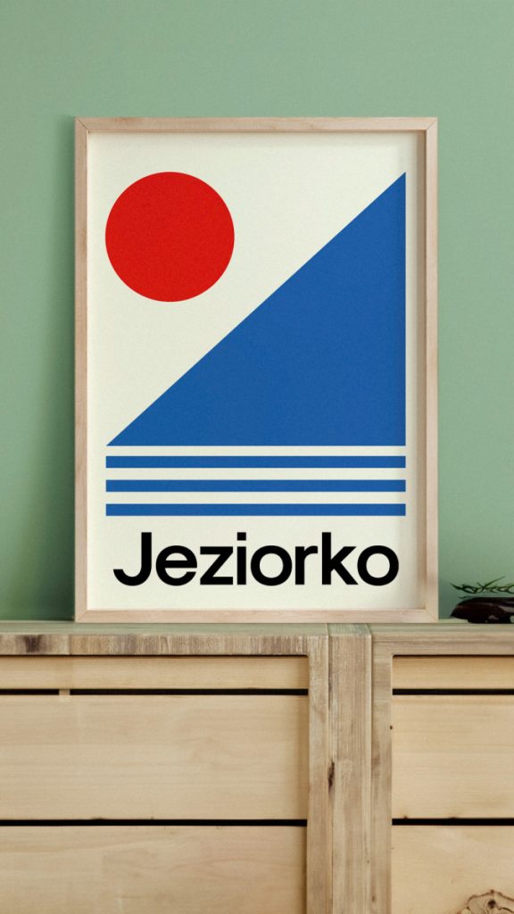 Slowspotter Plakat Retro Jeziorko Interior Design