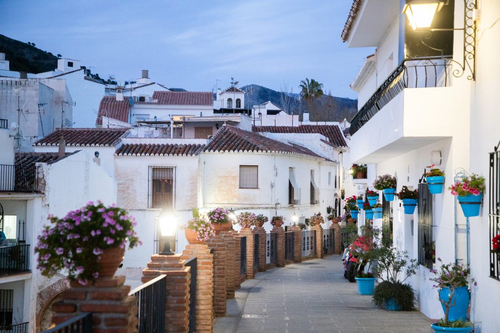 Picturesque Village Of Mijas. Costa Del Sol, Andalusia, Spain